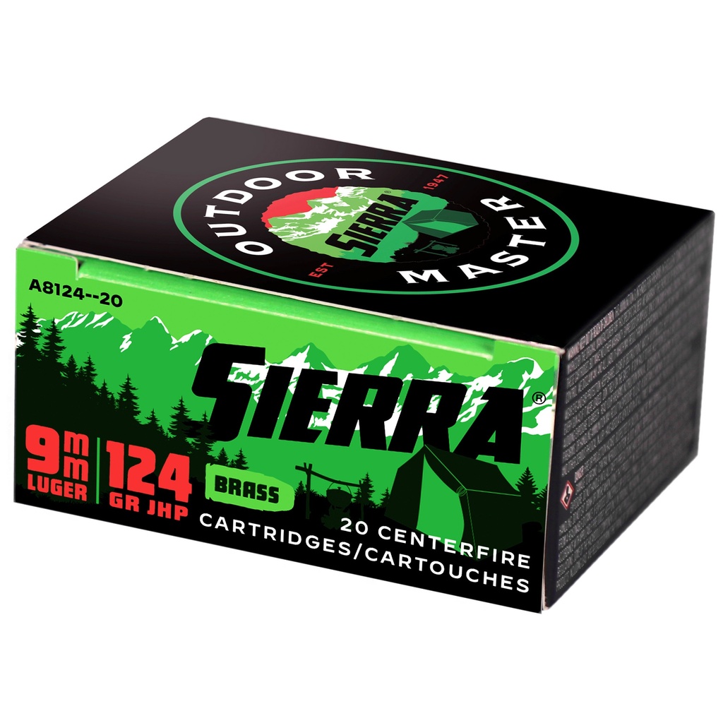 SIERRA OTDMST 40SW 180GR JHP 20/200