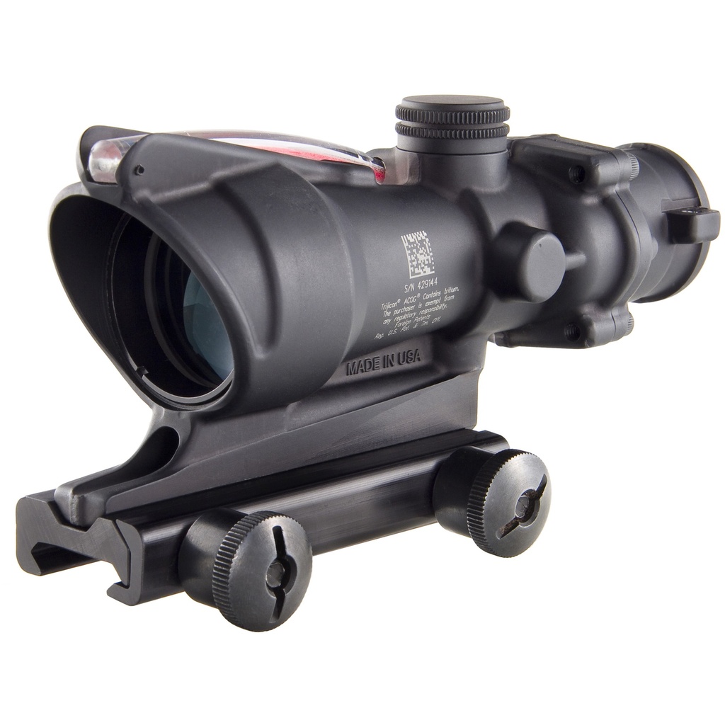 TRIJICON ACOG 4X32 W RED CHEV FLTTP