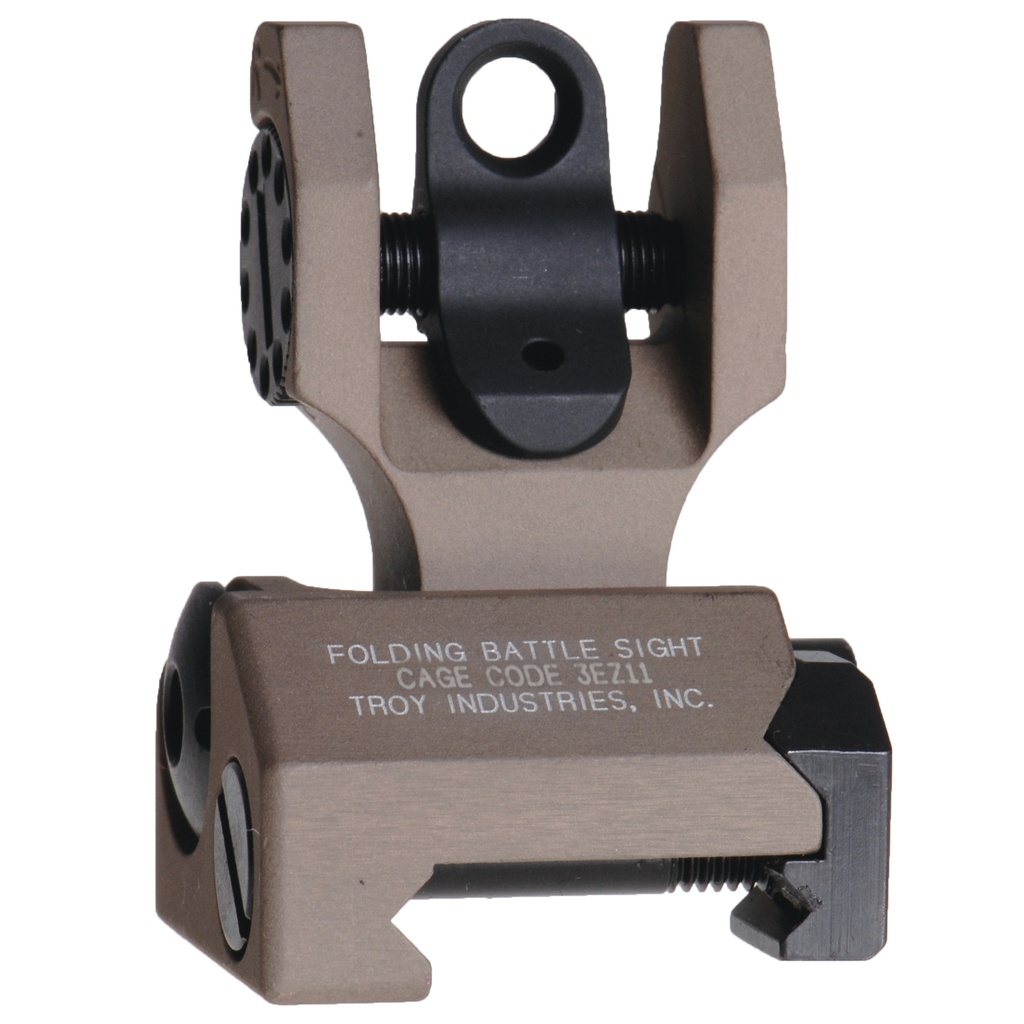 TROY FLDNG REAR BATTLE SIGHT FDE