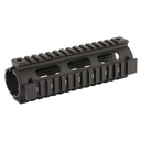 UTG PRO 4/15 CARB QUAD RAIL BLK