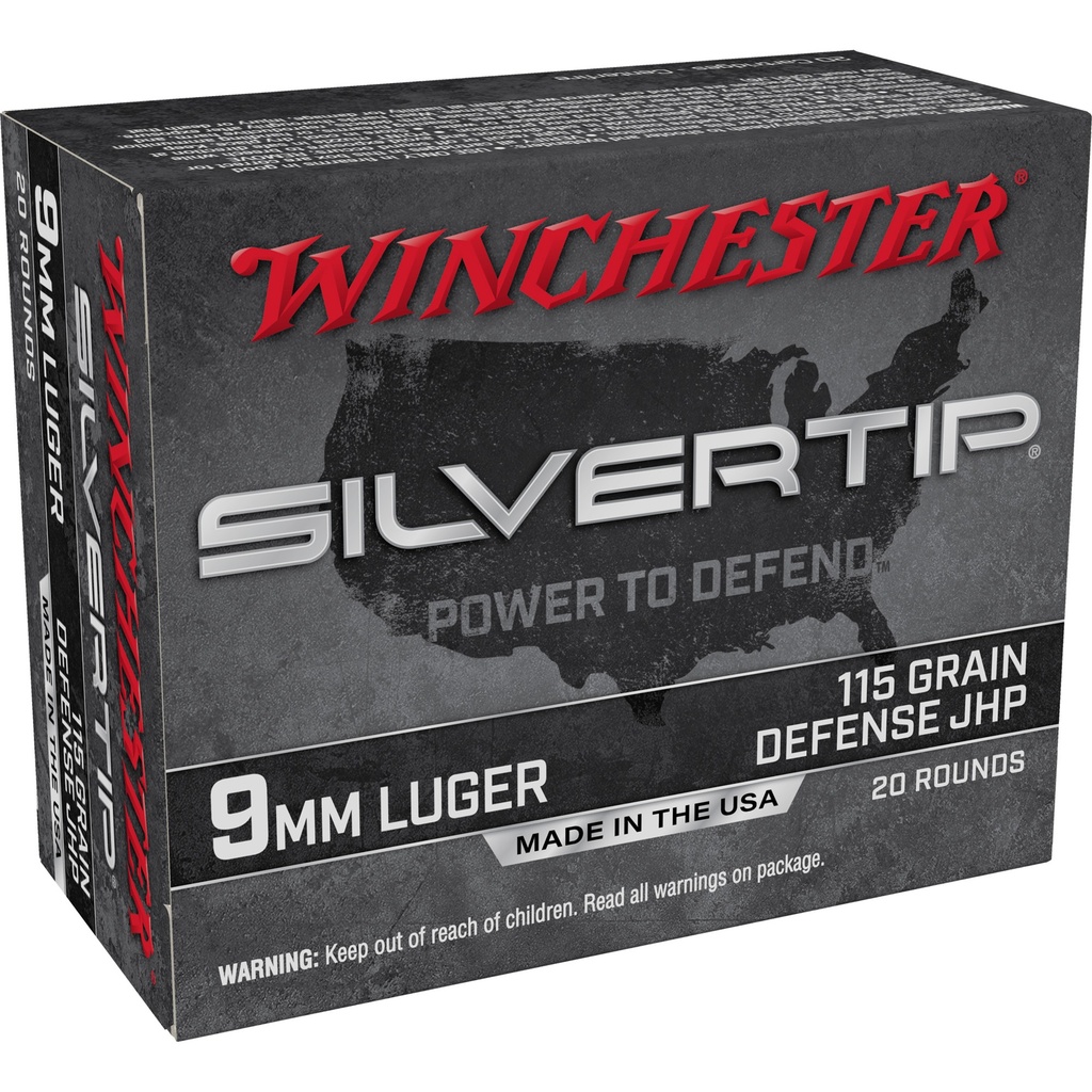 WIN SILVERTIP 9MM 115GR HP 20/200