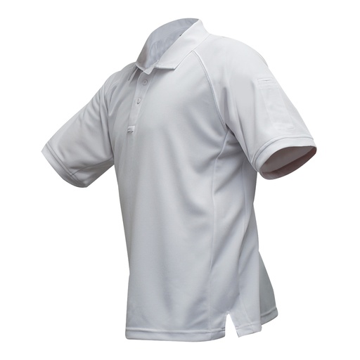 [VTX4000P-WH-LARGE] VERTX COLDBLACK S/S POLO WHT LARGE