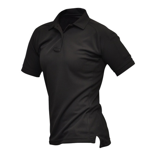 [VTX4010P-BK-MEDIUM] VERTX COLDBLACK WMN S/S POLO BLK MED