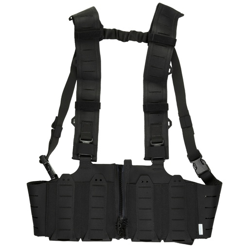 [BLFMMTSPCHESTRIGM401BK] BL FORCE STK 10SPD CHEST RIG M4 BLK