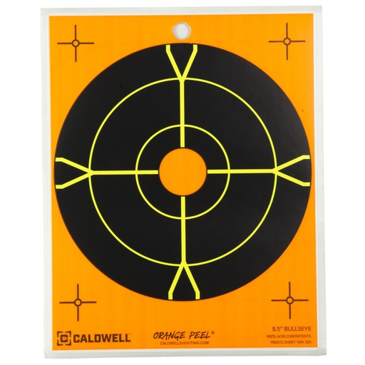 [CAL1166107] CALDWELL BULLSEYE TRGT 5.5" 10PK