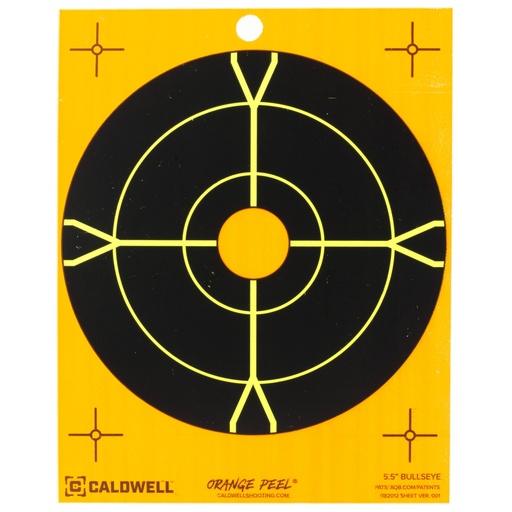 [CAL1166108] CALDWELL BULLSEYE TRGT 5.5" 25PK