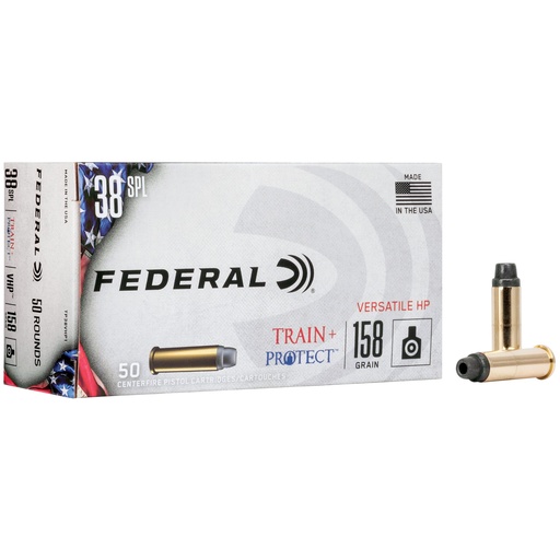 [FETP38VHP1] FED TRAIN/PROTCT 38SPL 158GR VHP 50