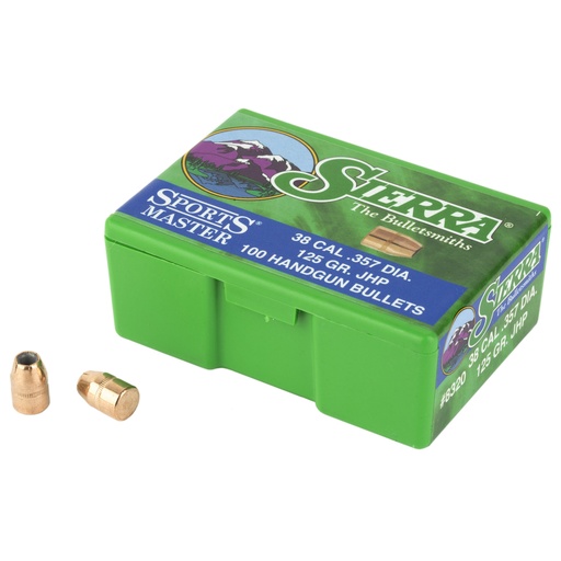 [SIER8320] SIERRA SPORTSMASTER .38 125GR 100 CT