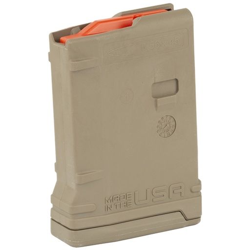 [MGAM13556MOD2FDE10] MAG AMEND2 AR15 10RD MOD2 FDE