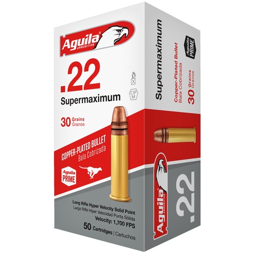 [AGA1B220298] AGUILA 22LR SUPERMAX SP 30GR 50/1000