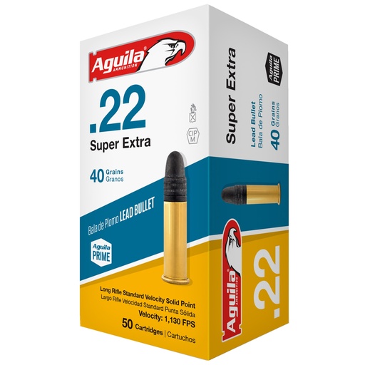 [AGA1B220332] AGUILA 22LR SV SP 40GR 50/2000