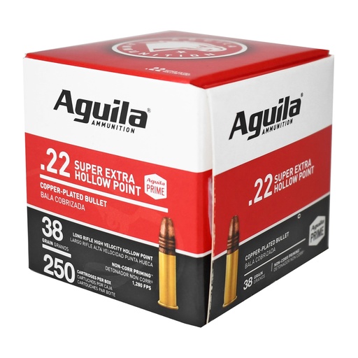 [AGA1B221103] AGUILA 22LR HV HP 38 GR 250 PACK