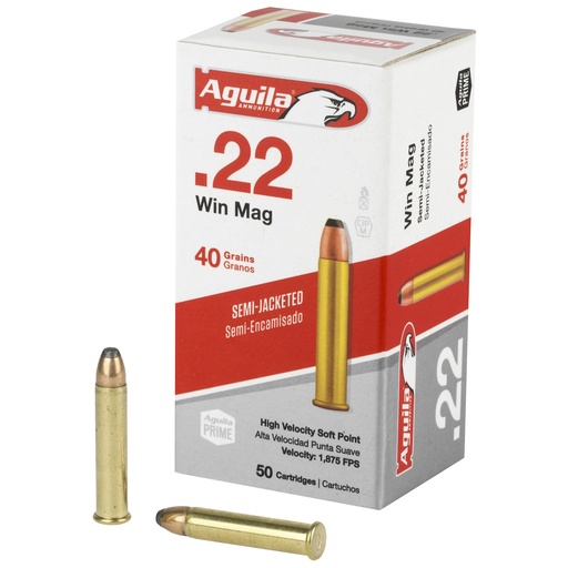 [AGA1B222401] AGUILA 22WMR 40GR SP 50/1000