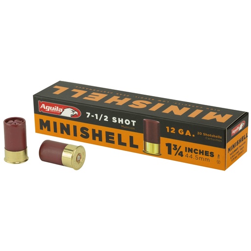 [AGA1C128968] AGUILA MINISHELL 12GA #7.5 20/500