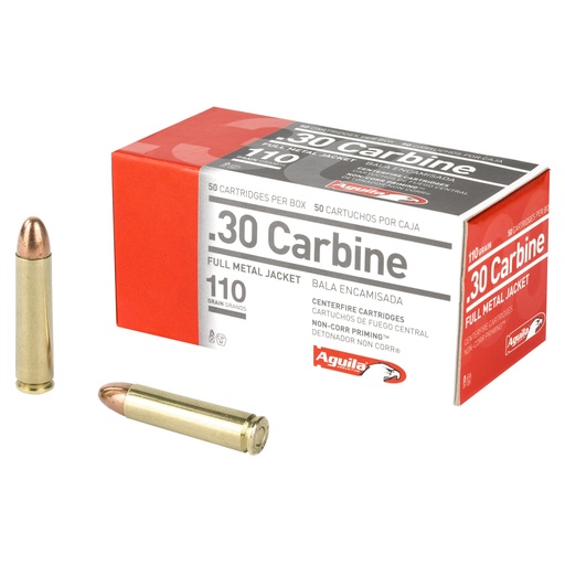 [AGA1E302110] AGUILA 30CARB 110GR FMJ 50/1000