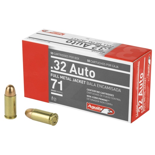 [AGA1E322110] AGUILA 32ACP 71GR FMJ 50/1000