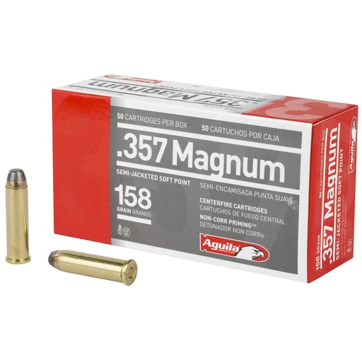 [AGA1E572823] AGUILA 357MAG 158GR SJSP 50/1000