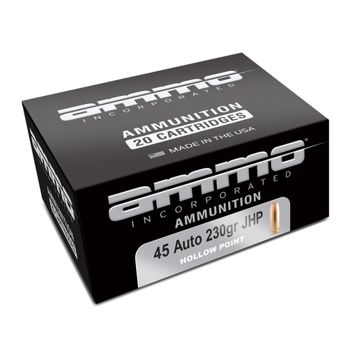 [AMI45230JHP] AMMO INC 45 ACP 230GR XTP JHP 20/200