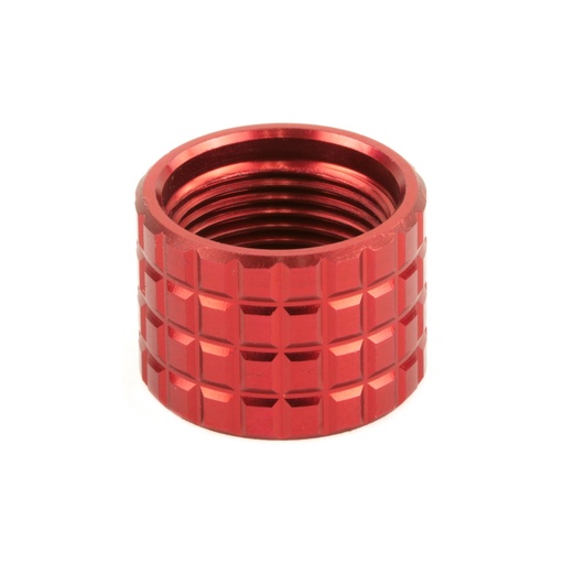 [BACKFRAG-RED] BACKUP THRD PRTCTR 1/2X28 FRAG RED