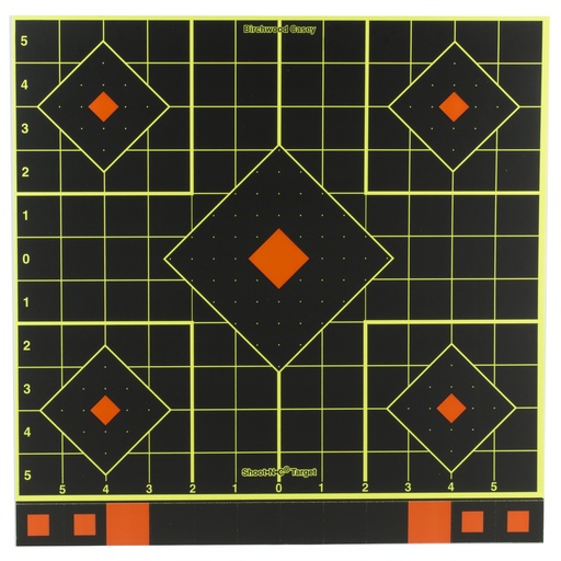 [BC34207] B/C SHT-N-C 12" SIGHT-IN TRGT 5PK