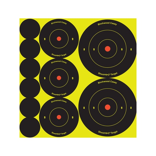 [BC34608-12] B/C SHT-N-C VARIETY PACK 132 TARGETS