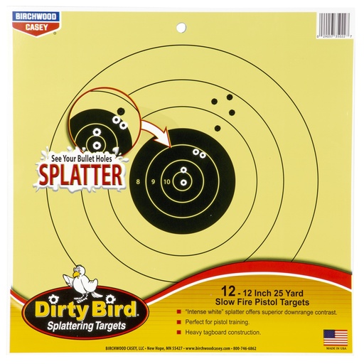 [BC35022] B/C DIRTY BIRD 25YD PISTOL 12-12"