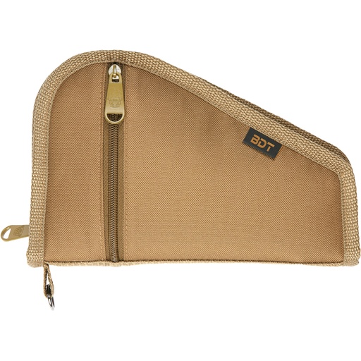 [BDT619T] BULLDOG DLX PISTOL CASE 9"X6" TAN