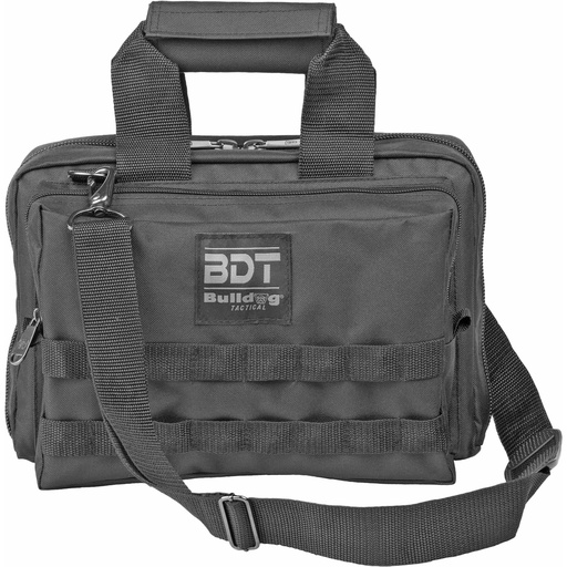 [BDT917B] BULLDOG DLX 2 PISTOL RANGE BAG BLK