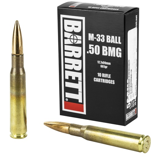 [BFM14670] BARRETT 50BMG 661GR M33 10RD/BX