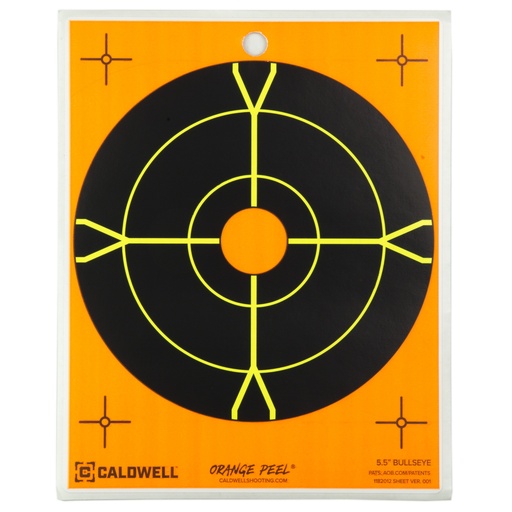 [CAL1166103] CALDWELL SIGHT-IN TRGT 8" 5PK