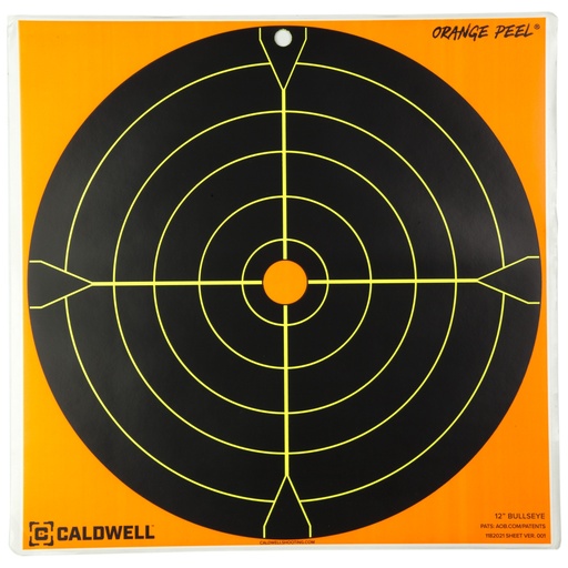 [CAL1166111] CALDWELL BULLSEYE TRGT 12" 5PK