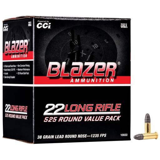 [CCI10022] BLAZER 22LR 38GR 525CT BX 525/5250