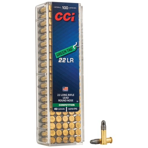 [CCI33] CCI 22LR GREEN TAG COMP 100/5000