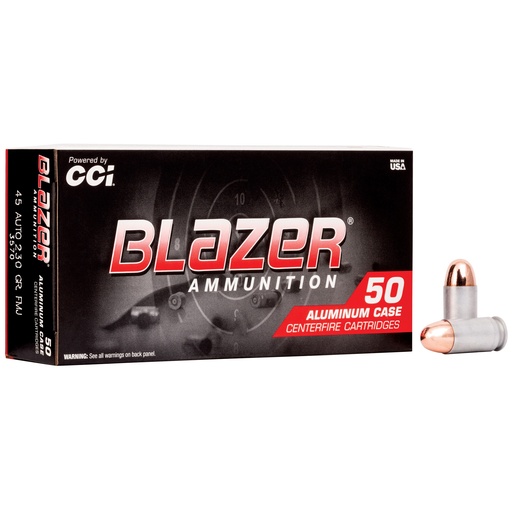 [CCI3570] BLAZER 45ACP 230GR FMJ 50/1000