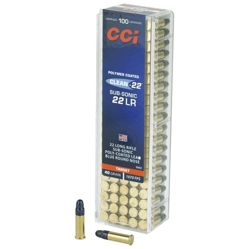 [CCI934CC] CCI 22LR SUB 40GR LRN BLUE 100/5000