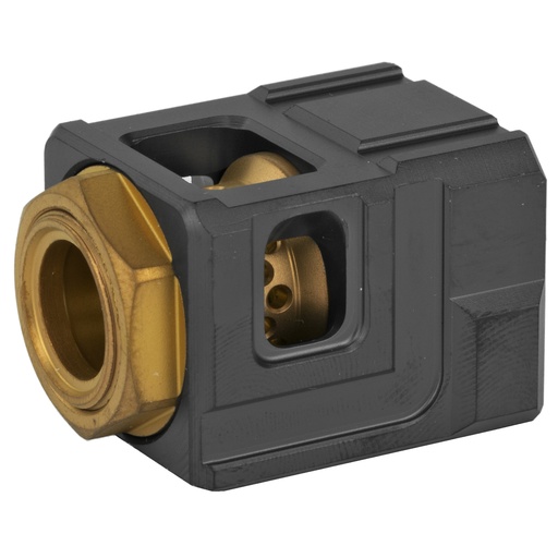 [CGSQUBECOMPBLKGLD] CGS QUBE COMPENSATOR BLACK / GOLD