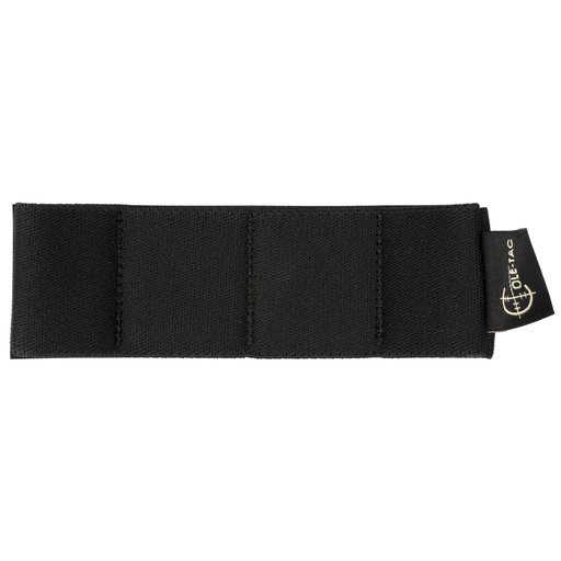[CLTEE4002] COLETAC ELASTIC ORG 4-CELL BLK