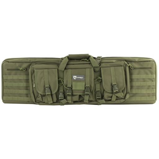 [DRA12-323GR] DRAGO GEAR 42" DOUBLE GUN CASE GREEN