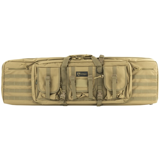 [DRA12-323TN] DRAGO GEAR 42" DOUBLE GUN CASE TAN