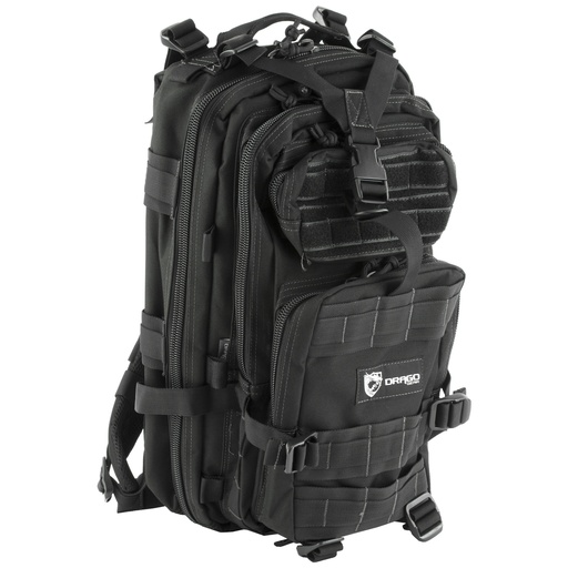 [DRA14-301BL] DRAGO GEAR TRACKER BACKPACK BLK