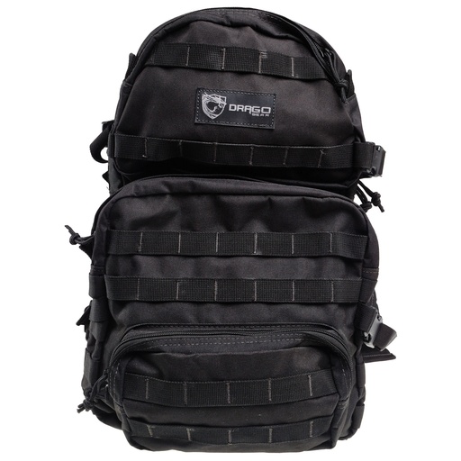 [DRA14-302BL] DRAGO GEAR ASSAULT BACKPACK BLK