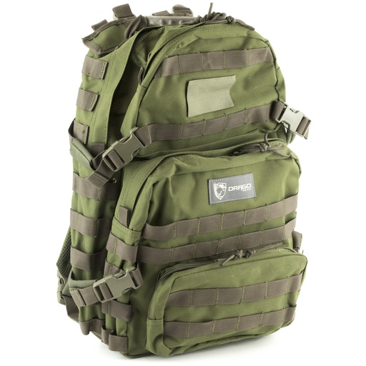 [DRA14-302GR] DRAGO GEAR ASSAULT BACKPACK GRN