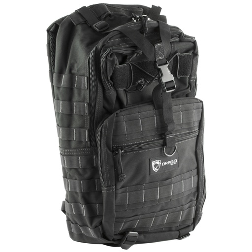 [DRA14-308BL] DRAGO GEAR ATLUS SLING BACKPACK BLK