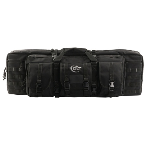 [DRAC12-301BL] COLT 36" DOUBLE GUN CASE BLACK