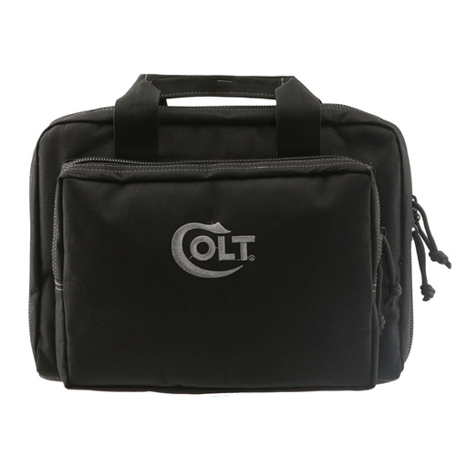 [DRAC12-315BL] COLT DOUBLE PISTOL CASE BLACK