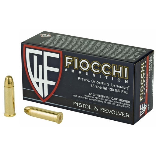 [F38A] FIOCCHI 38SPL 130GR FMJ 50/1000