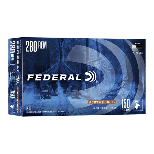 [FE280B] FED PWRSHK 280REM 150GR SP 20/200