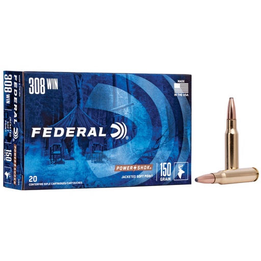 [FE308A] FED PWRSHK 308WN 150GR SP 20/200