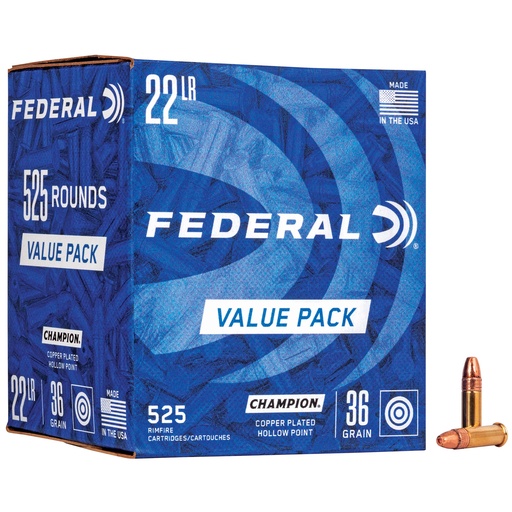 [FE745] FED CHAMP 22LR 36GR CP HP 525/5250