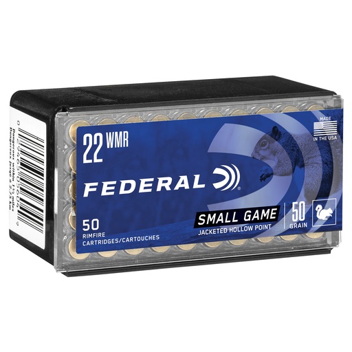 [FE757] FED GMSHK 22WMR 50GR JHP 50/3000